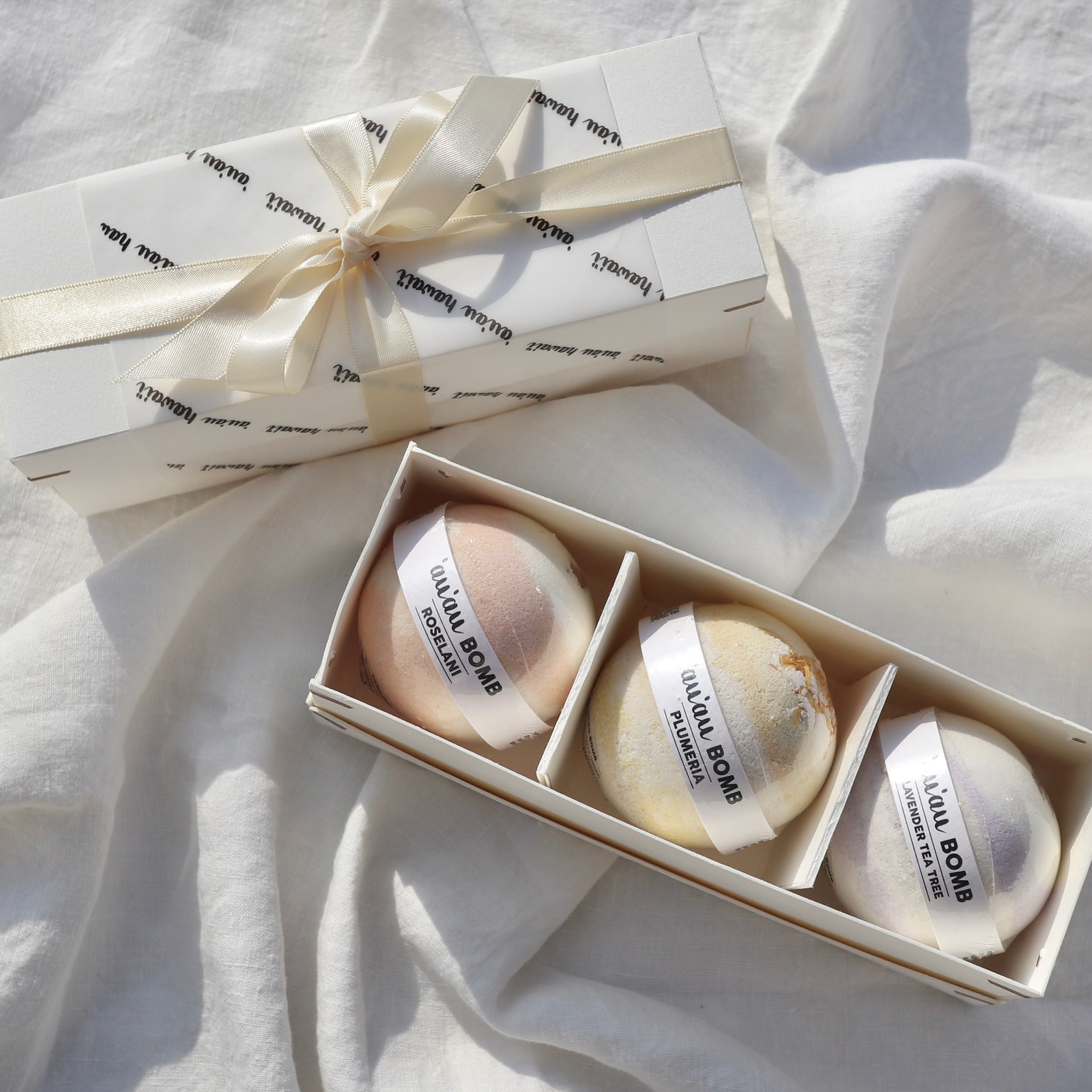 ʻauʻau BOMB Set Box　選べる香りのバスボムセットギフトボックス